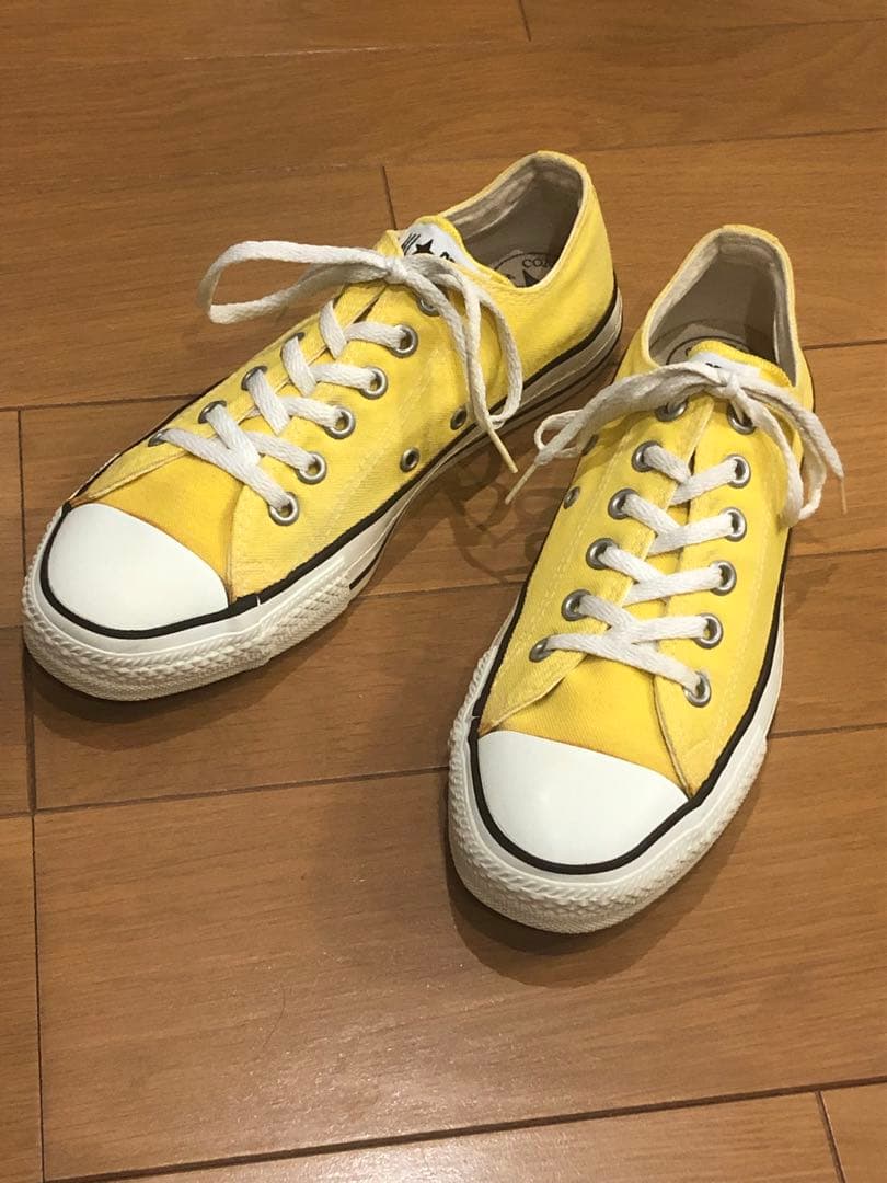 コーディー 90sコンバース オールスターLOW イエロー USA製