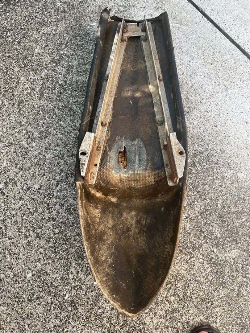 BATES レーシングシート　本革　当時物