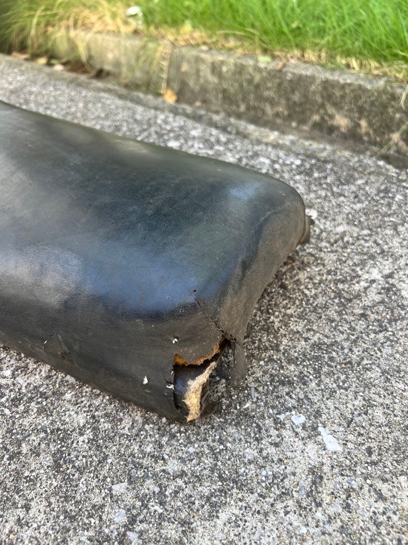 BATES レーシングシート　本革　当時物