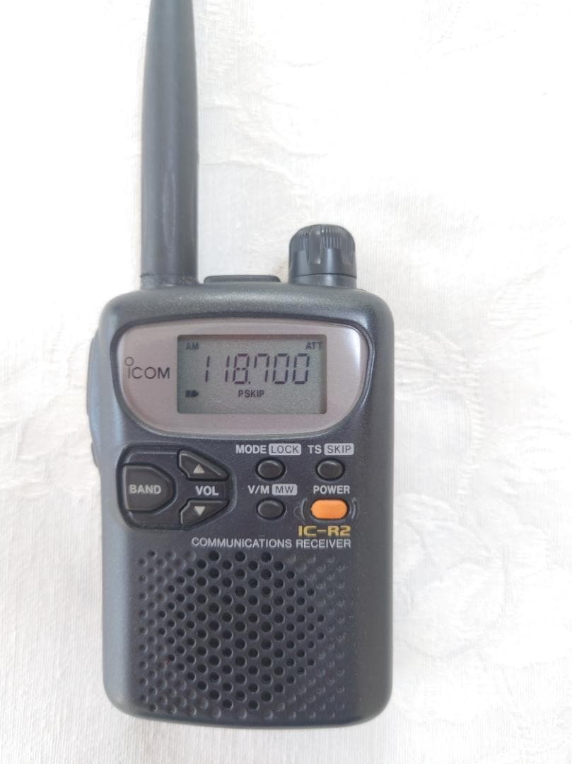 ICOM IC-R2 受信機 取扱説明書付き