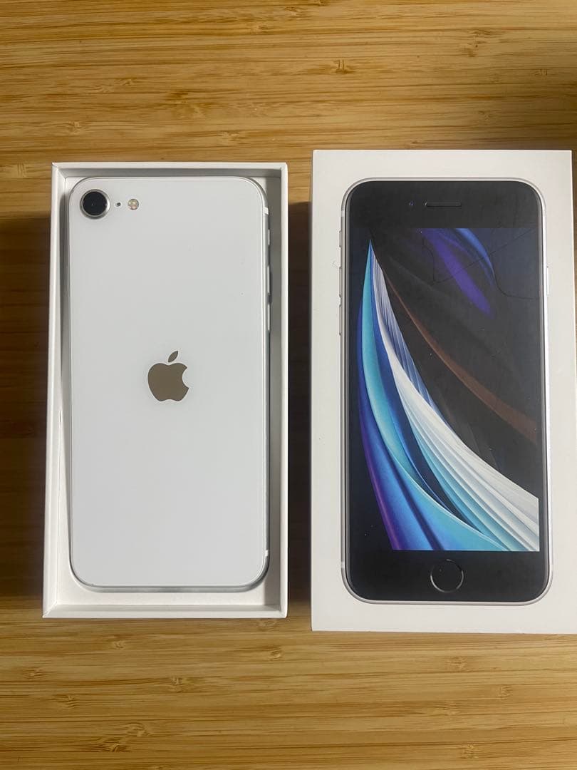 ジャンク品　白　iPhone SE 第1