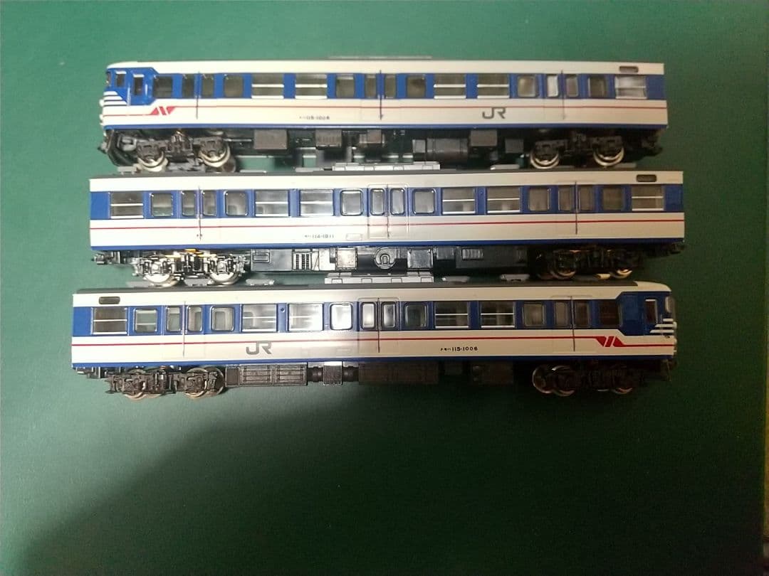 TOMIX 115系1000番台旧新潟色 N37編成 TN化済み 微加工あり