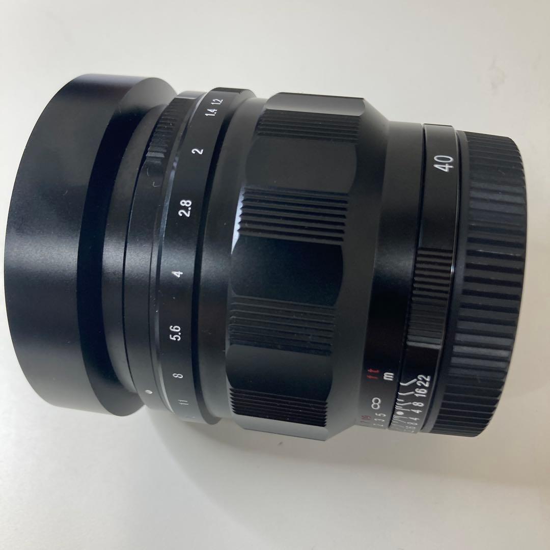 VoigtländerNokton Classic 40mmF1.2 マウント