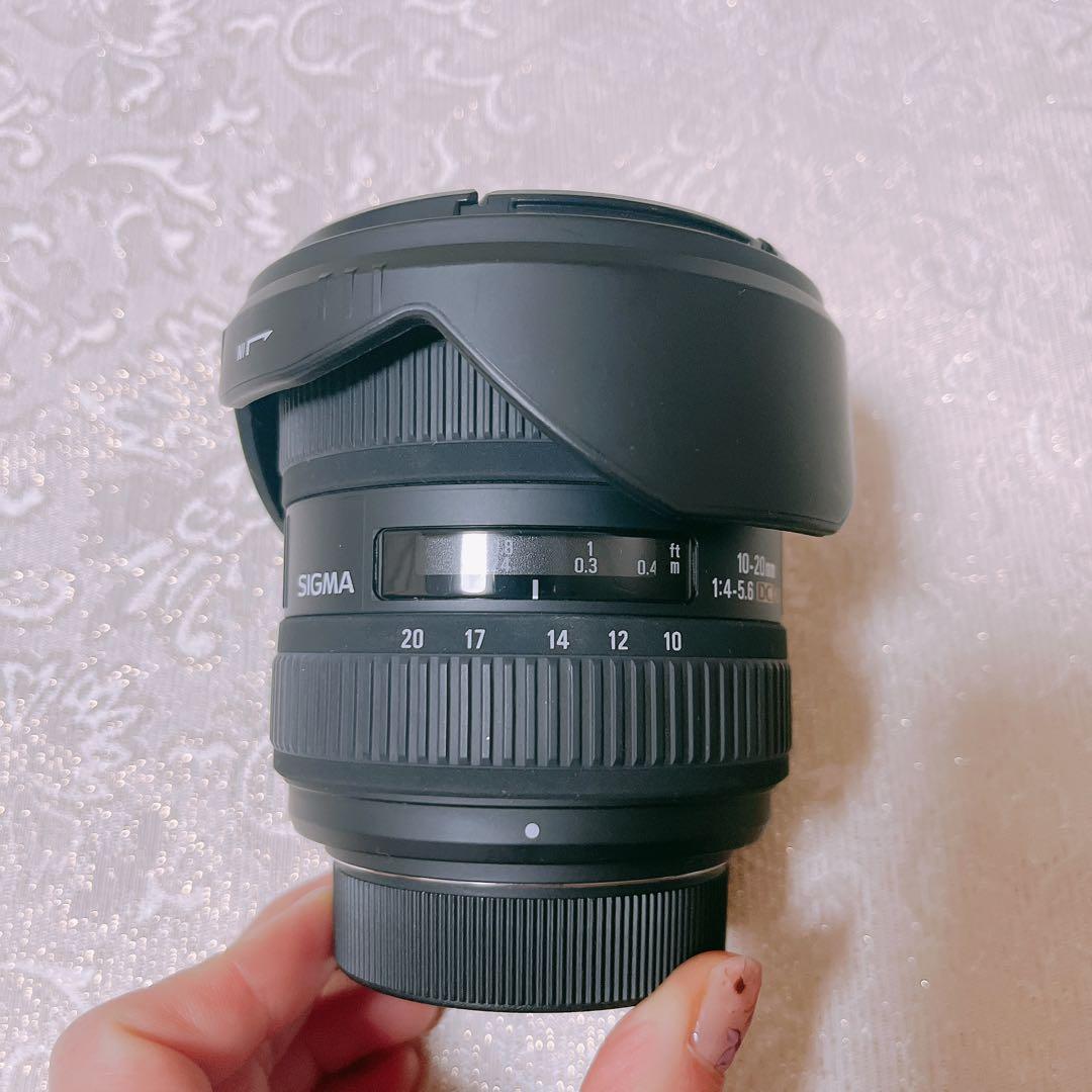 シグマ　10-20mm F4-5.6 Nikon Fマウント　ズームレンズ