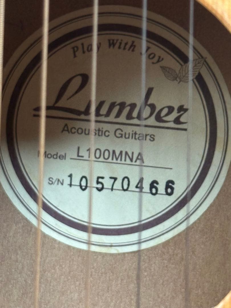 アコギ ミニアコースティックギター Lumber ランバー L100MNA