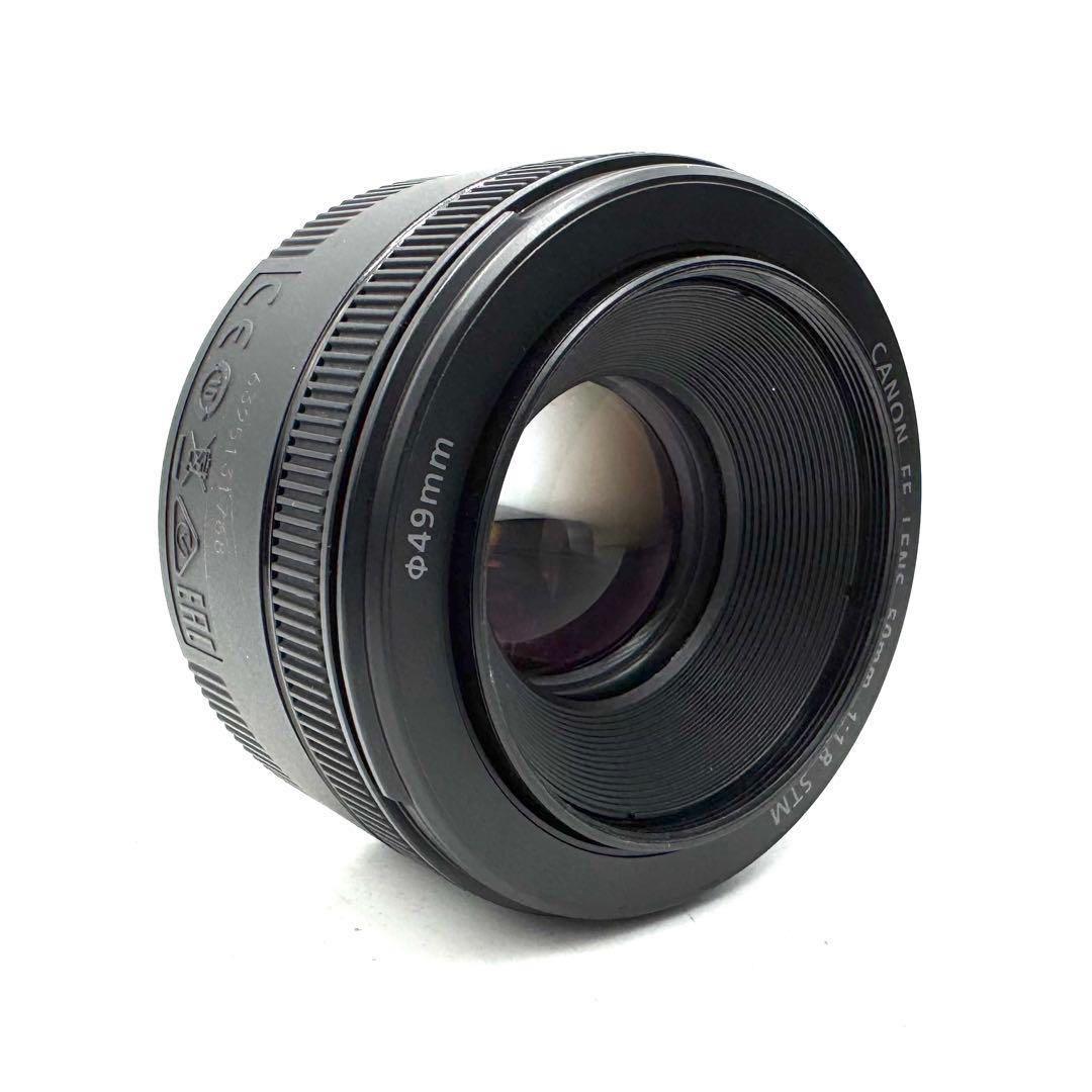 美品 Canon EF 50mm F1.8 STM 標準単焦点レンズ