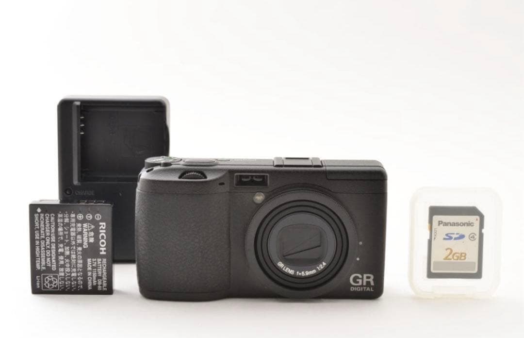 極美品 リコー　RICOH GR DIGITAL ショット数3433枚　充電器付