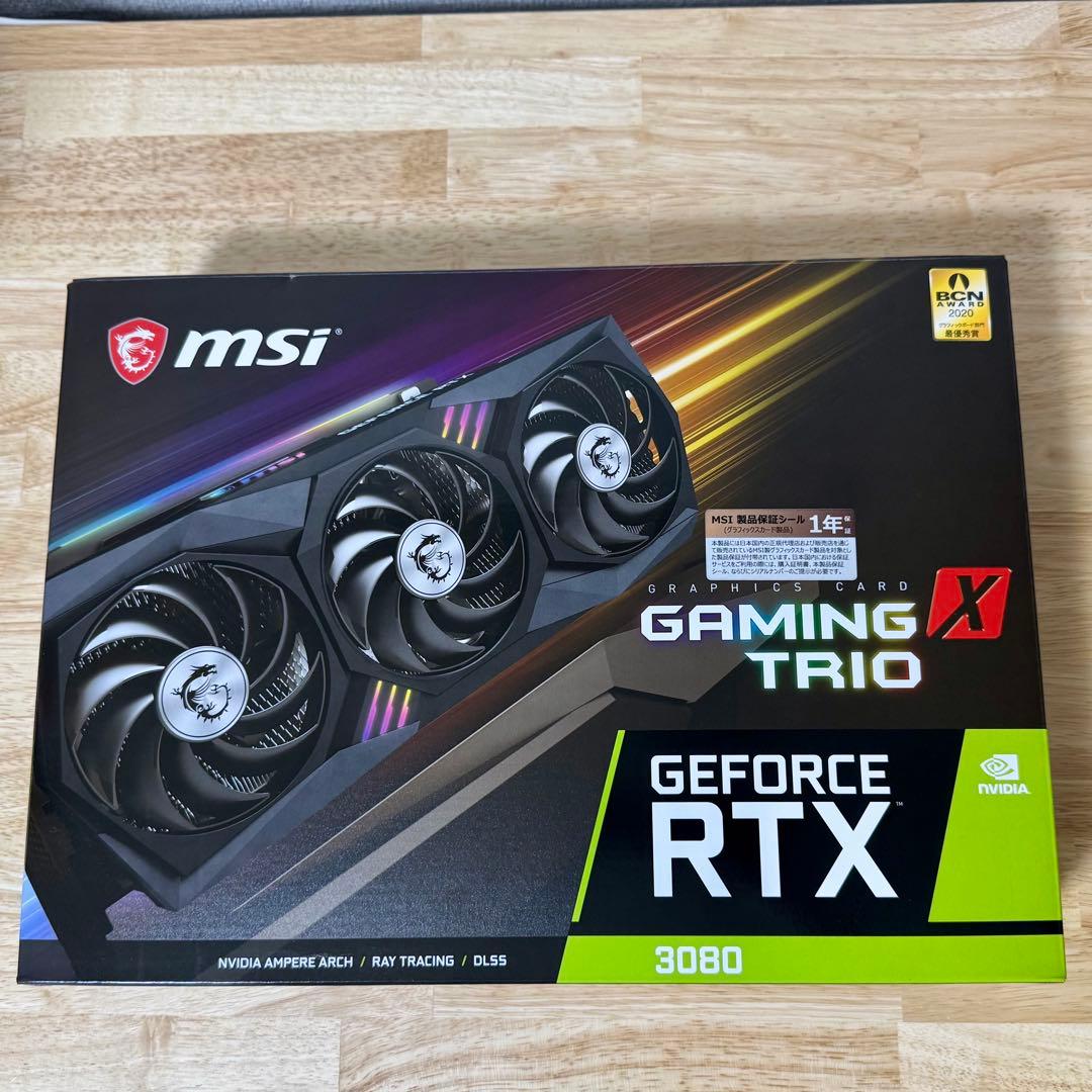 グラフィックボード・グラボ・ビデオカード MSI GeForce RTX 3080 Gaming Trio X