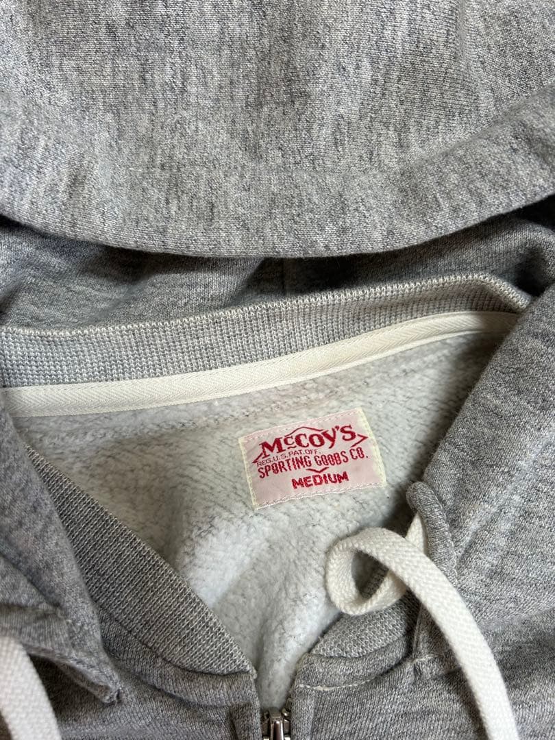 リアルマッコイズ グレーパーカー