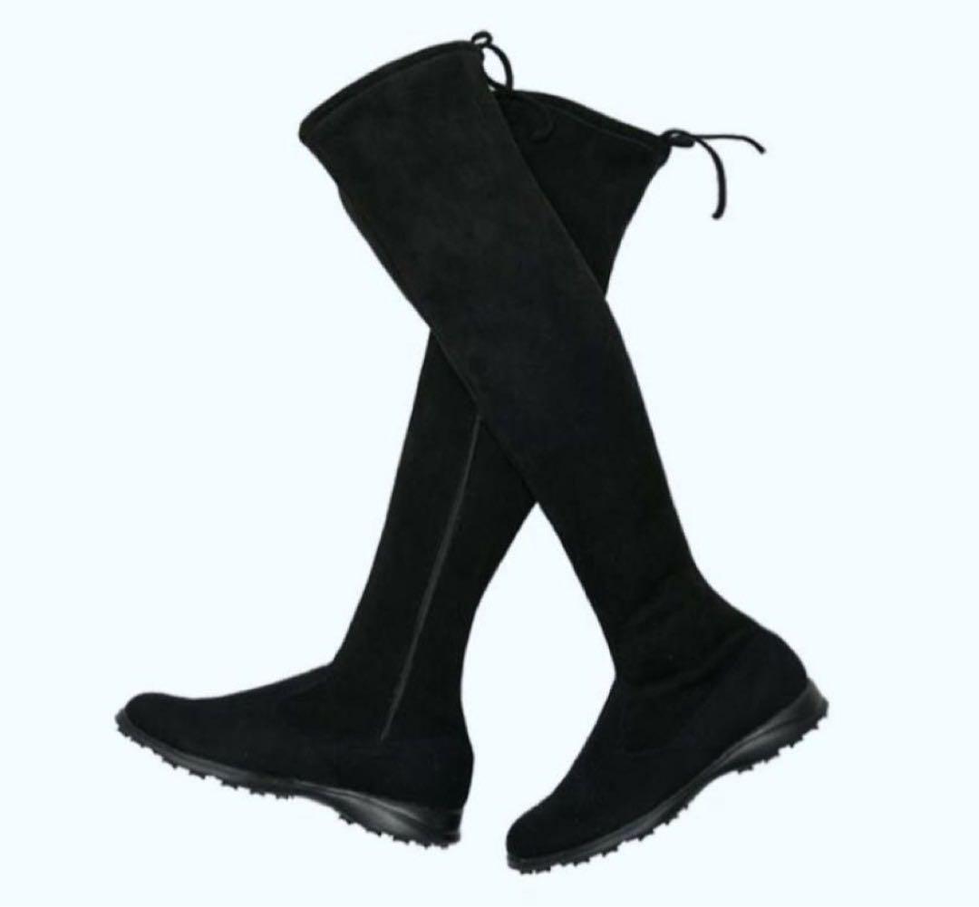 残り1足23cm ☆W.ANGLE GOLF☆韓国　ゴルフ　ニーハイブーツ