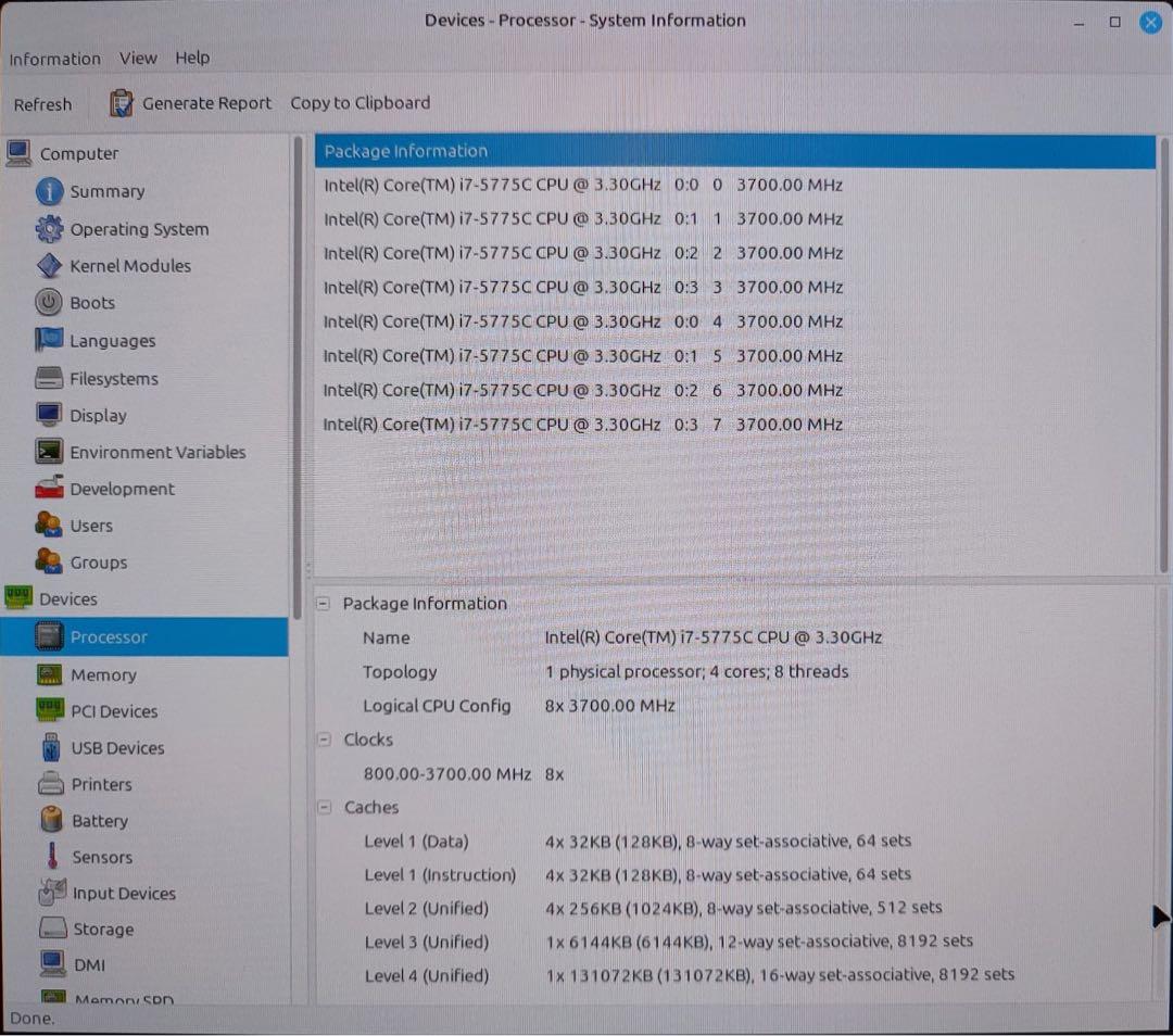 Intel Core i7-5775C 動作確認済み クーラー付
