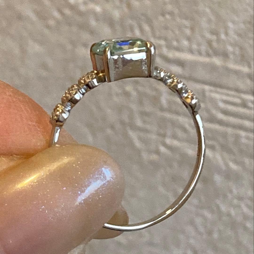 PTモアサナイトリング　13号