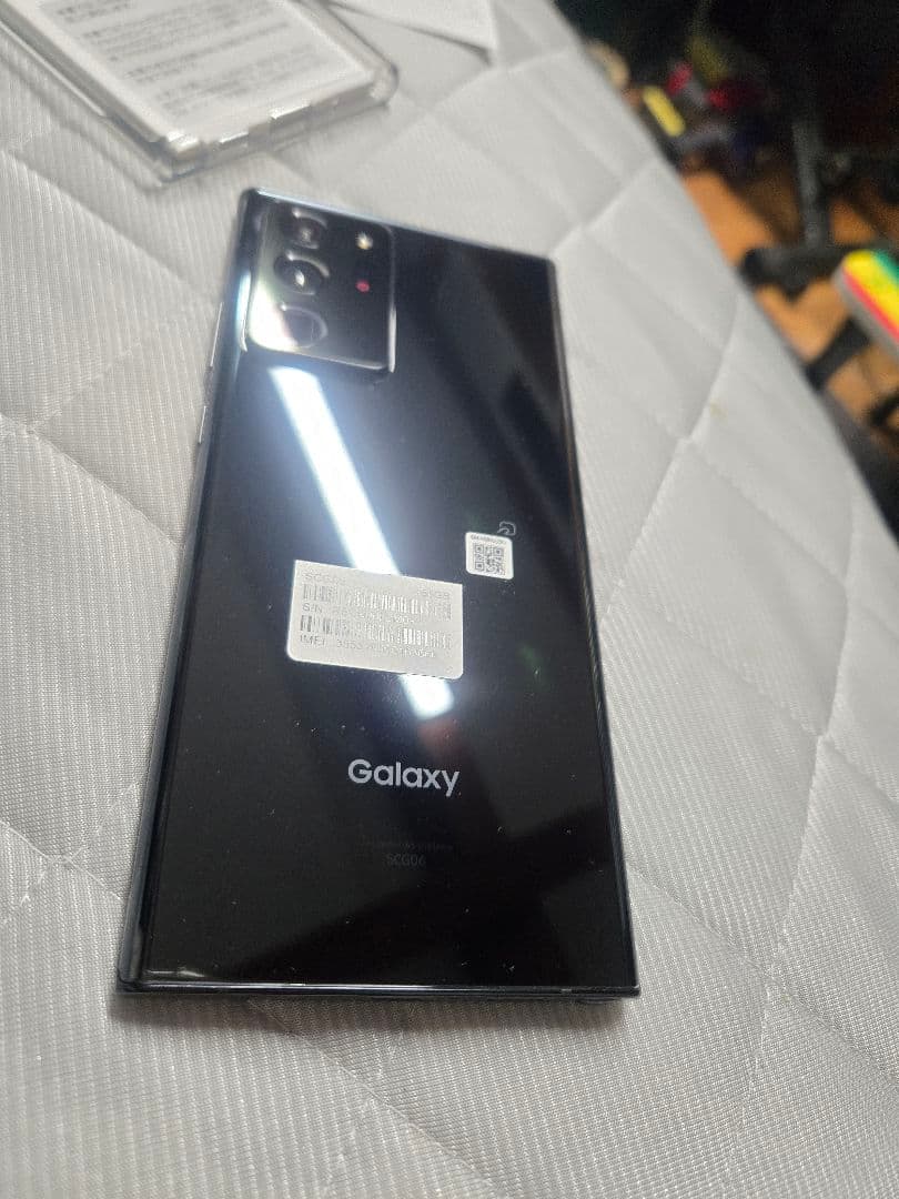 起動確認のみ　Galaxy Note 20 Ultra