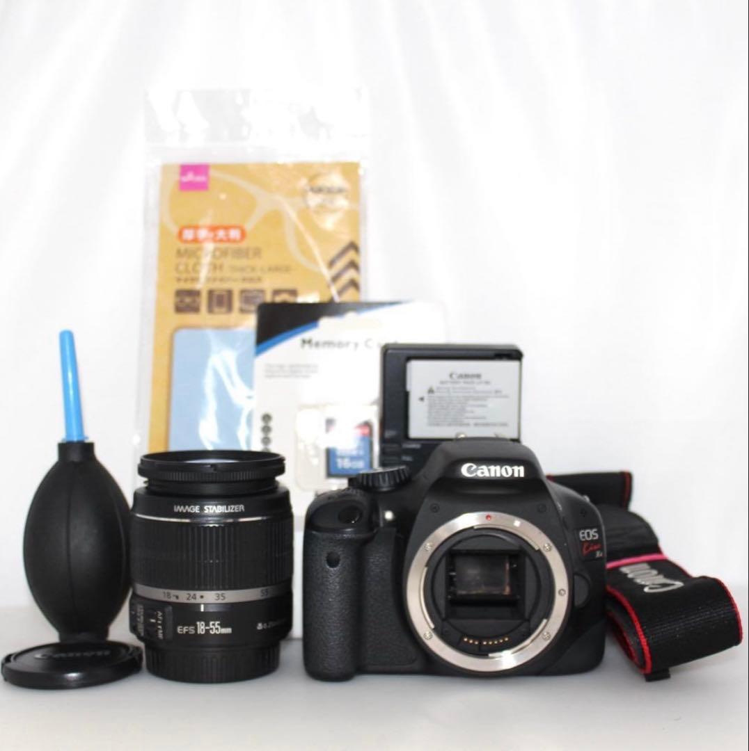 【美品】Canon Kiss x4 一眼レフ　カメラ　スマホに転送も！初心者様へ