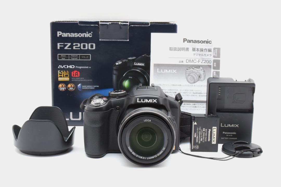 パナソニック　Panasonic LUMIX DMC-FZ200 《元箱付属》