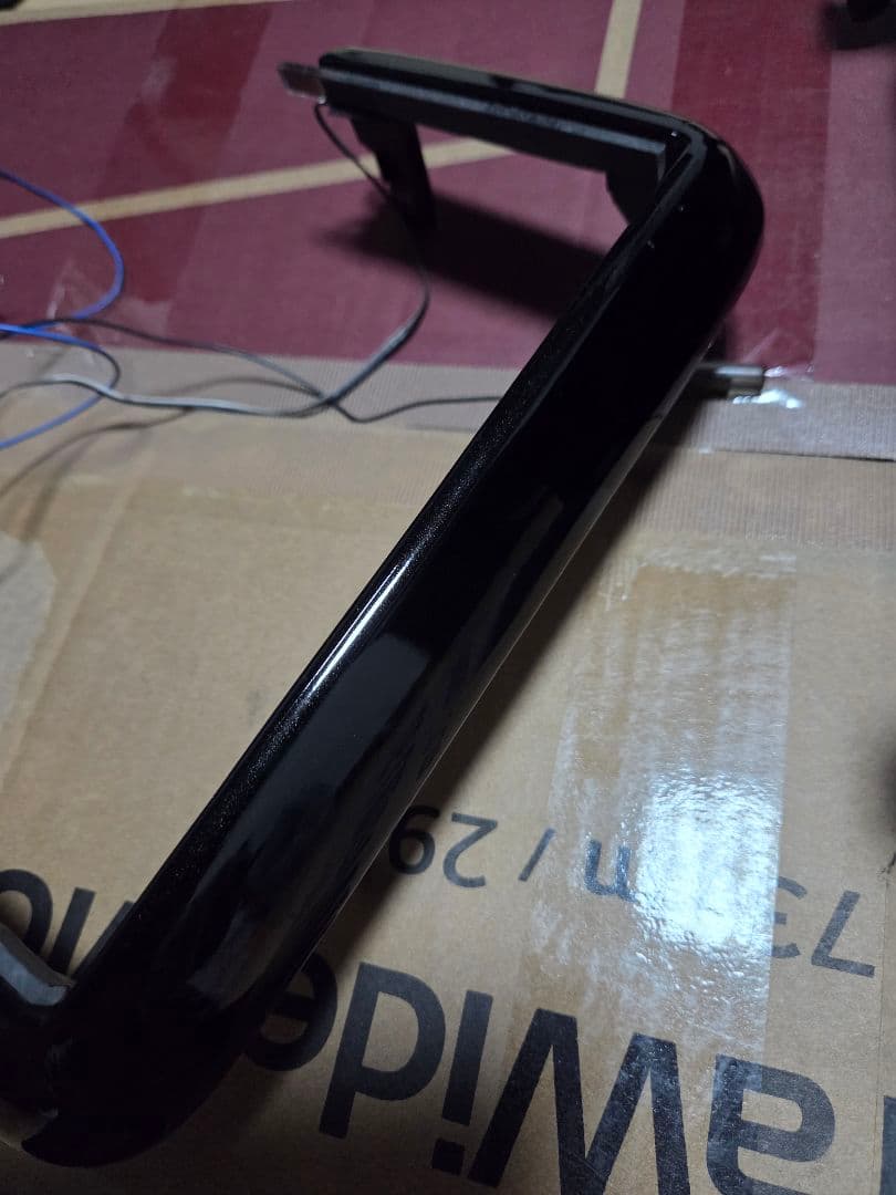 L375S タントカスタム　8インチナビ用オーディオナビパネル　エアコンLED