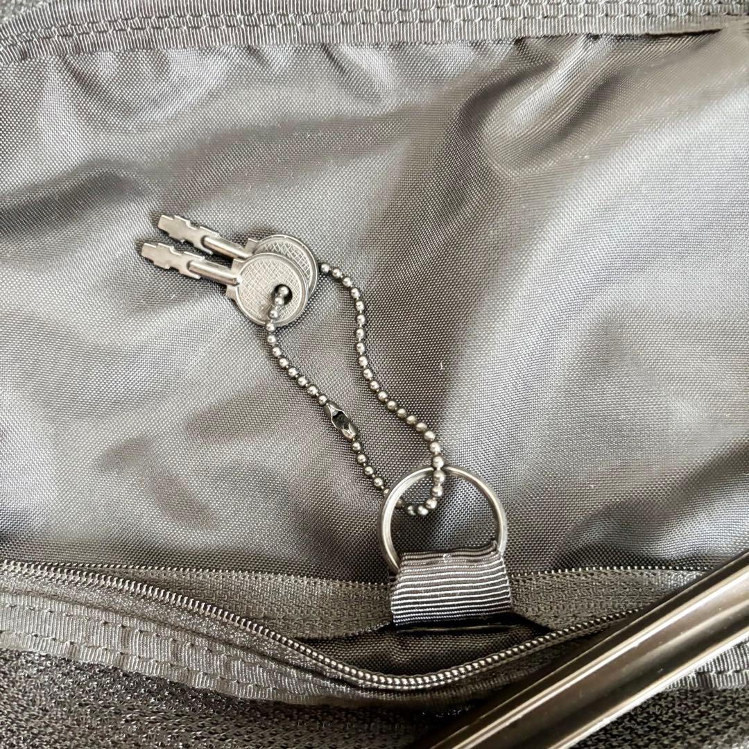 【美品】【ポーター】ガーメントバッグ ガーメントケース ハンガー鍵付き ナイロン