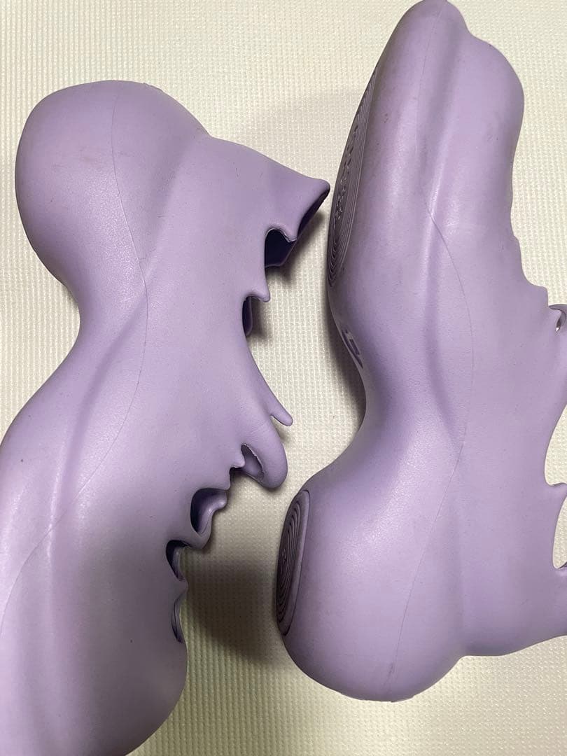 値下げ可 GRAPE x YVMIN パープル 37-38 ブーツ パンプス 靴