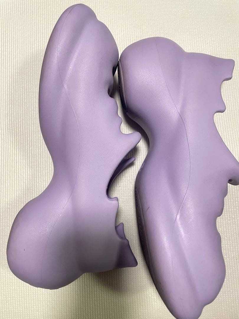 値下げ可 GRAPE x YVMIN パープル 37-38 ブーツ パンプス 靴