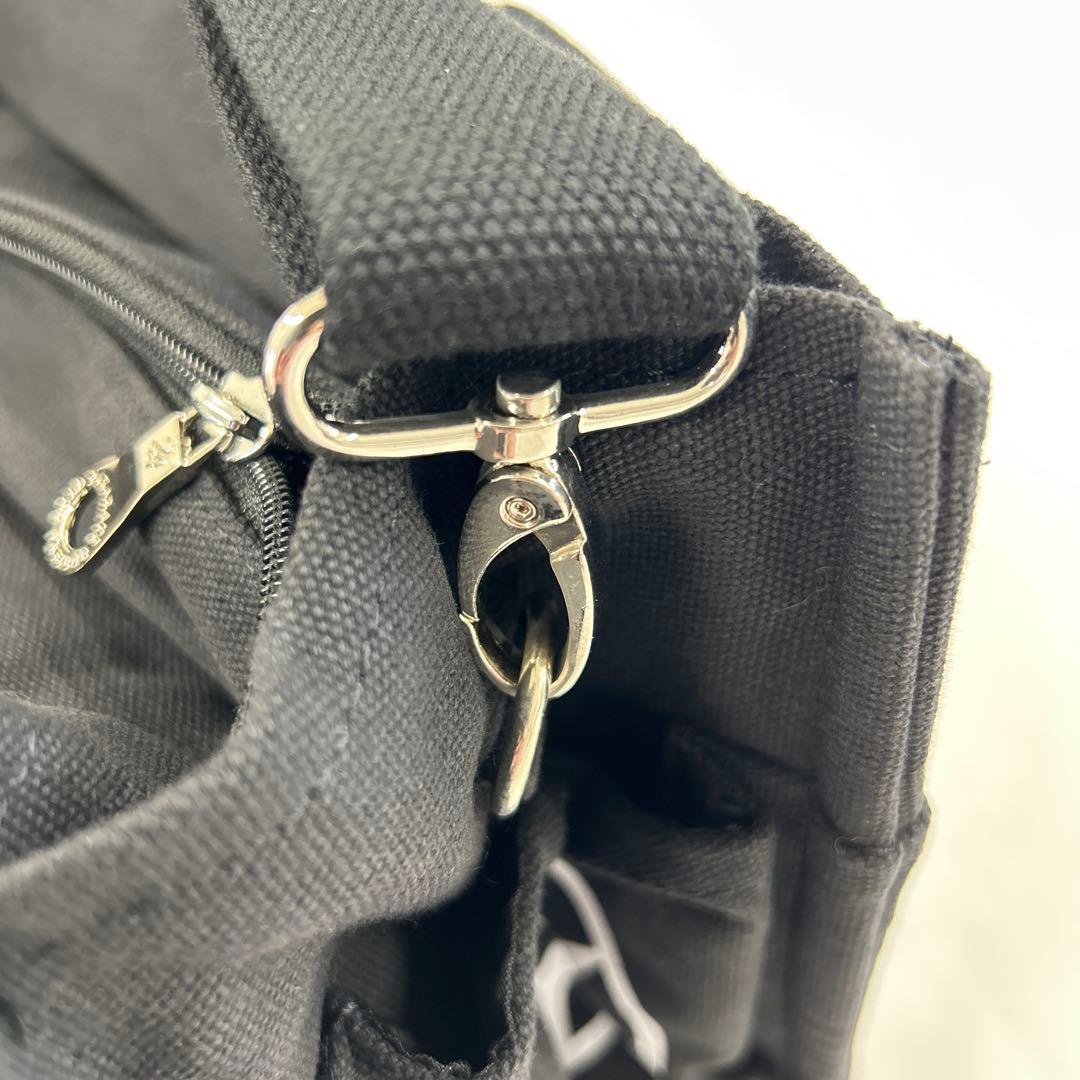 24KARATS ブラック トートバッグ キャンバス ショルダー付き