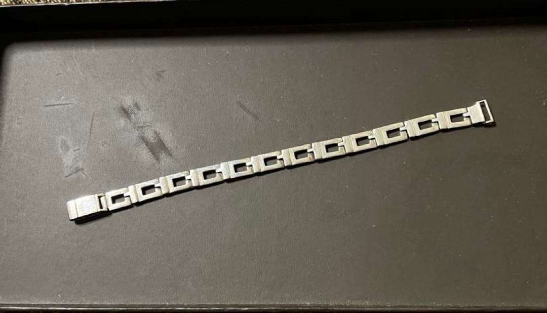 GUCCI Gモチーフシルバー925 チェーンブレスレット／ヴィンテージ