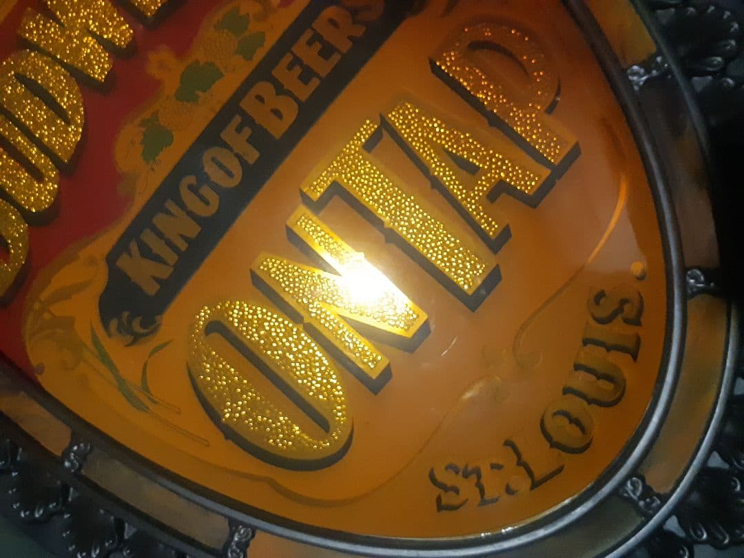 エース☆Budweiser ON TAP サイン大型壁掛け