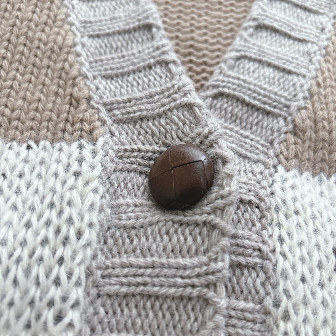 【美品】Weekend Max Mara マックスマーラ　カーデ　ニット　総柄