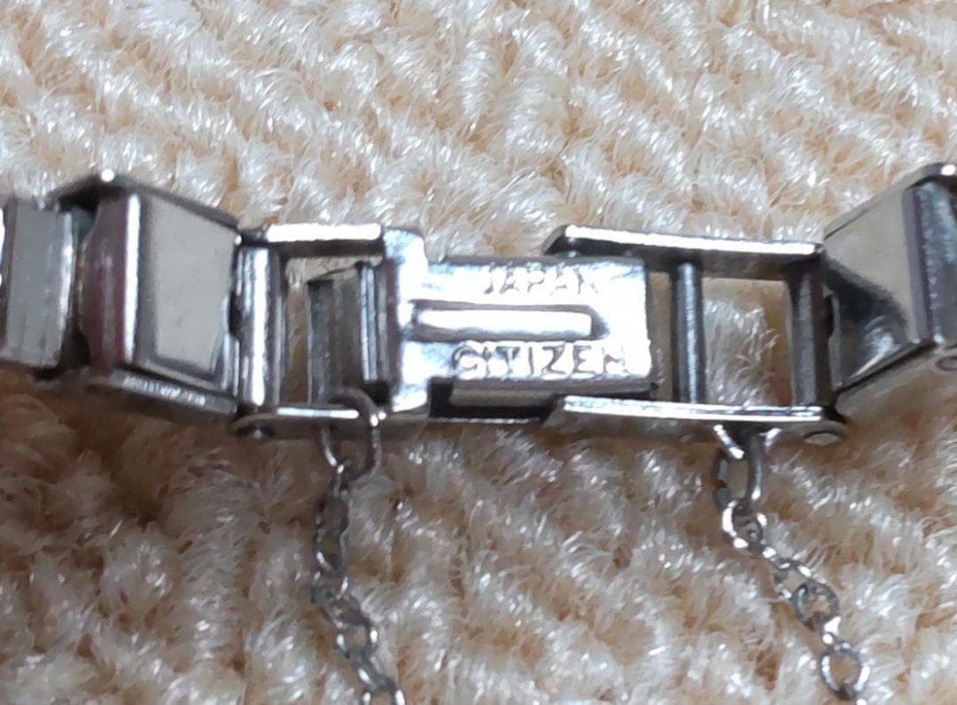 【未使用稼働品】CITIZEN レディース腕時計　手巻き　エメラルドグリン文字盤