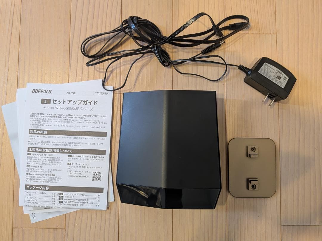 BUFFALO WSR-6000AX8P-MB 無線LANルーター
