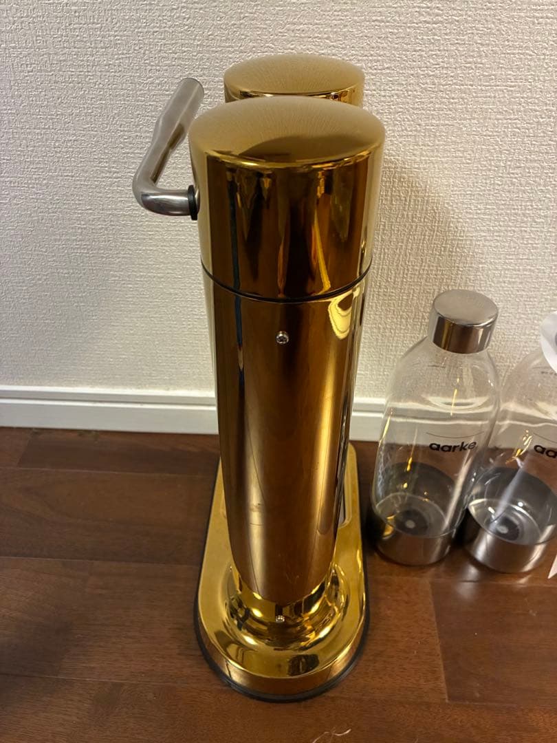 ☆アールケ カーボネーター 炭酸水メーカー ボトル　空シリンダー付き