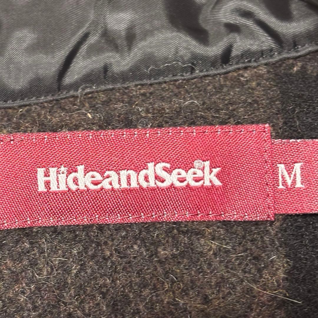 HIDEANDSEEK ウール　バッファローチェック　CPO シャツ　ジャケット