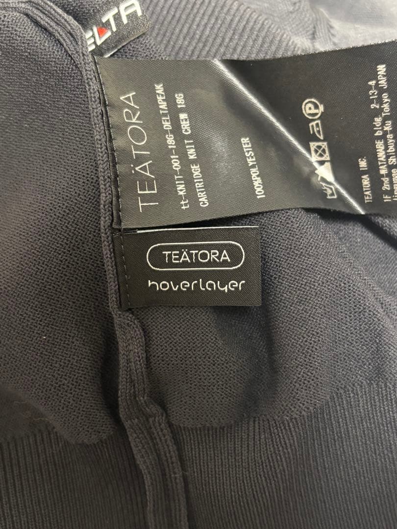 TEATORA CARTRIDGE KNIT CREW 18G サイズ2