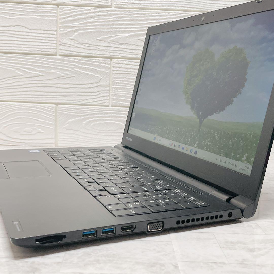 早い者勝ち✨Win11 ノートパソコン SSD 8GB Office カメラ