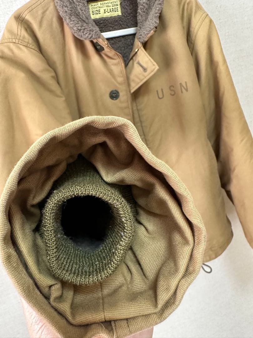 【XL】バズリクソンズ N-1 デッキジャケット ミリタリージャケット