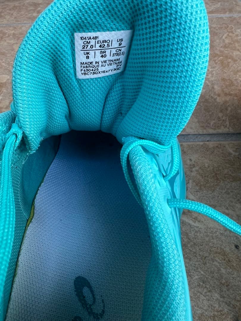 asics GEL-RESOLUTION X（オールコート）