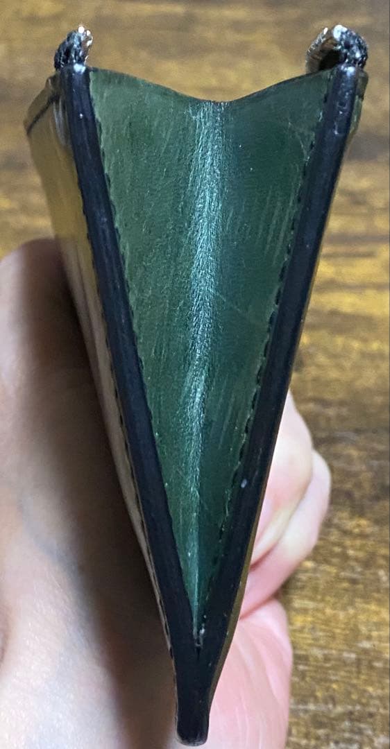 小物 HORWEEN Shell Cordovan LZip Wallet