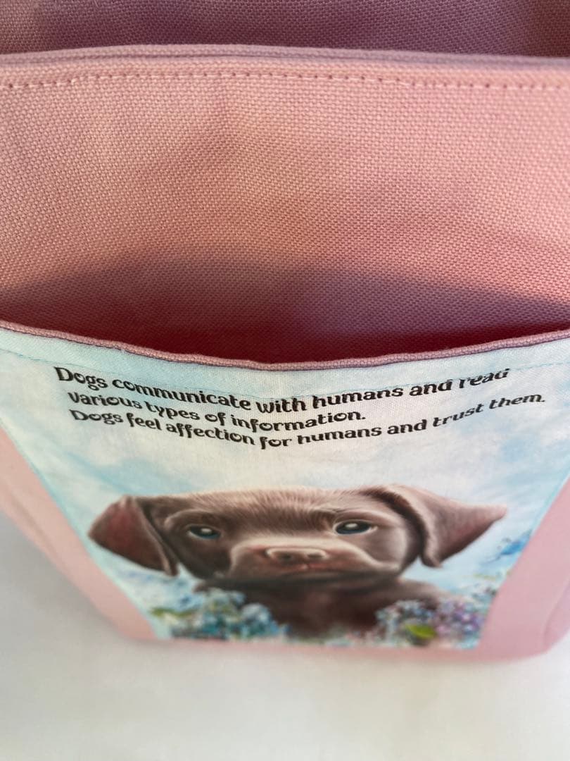 ラブラドール　キャンパストート&ラウンドトート　サイドポケット付き