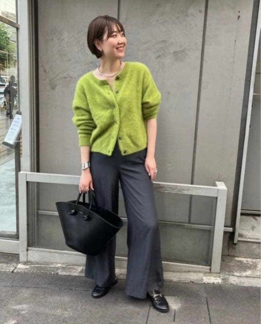 loungedress FURカシミヤ2WAYニット