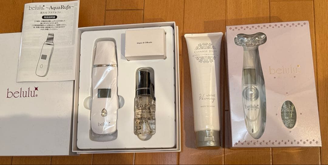 美ルル belulu アクアルファ・美顔器エステ・クレンズジェリー新品3個セット