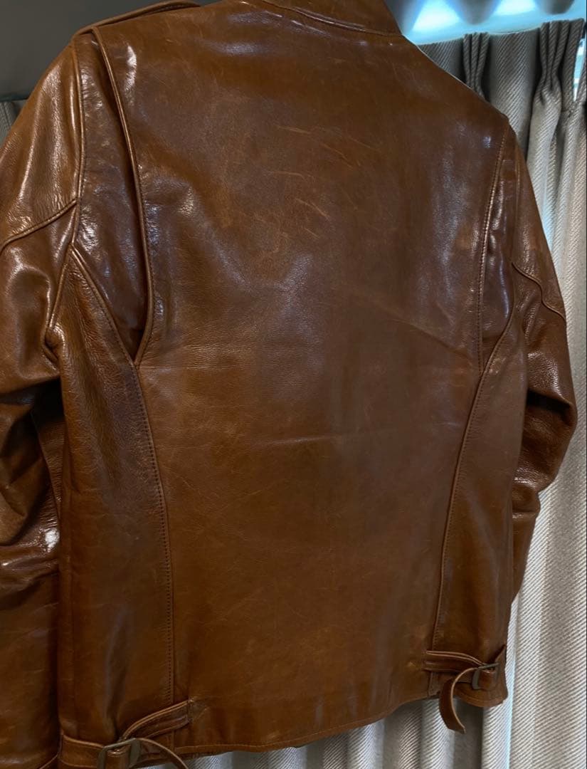 タイムセール　幻　ラストワルツ　レザージャケットXS