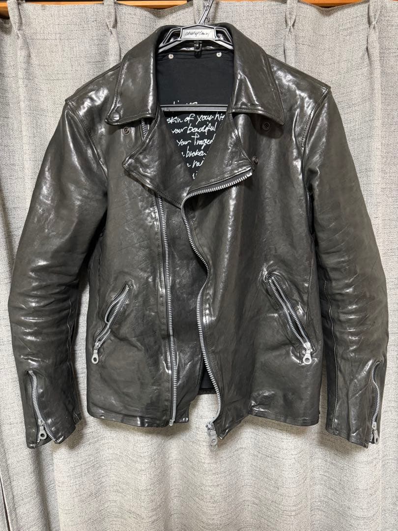 イサムカタヤマバックラッシュ イタショル レザージャケット XL 1245-02