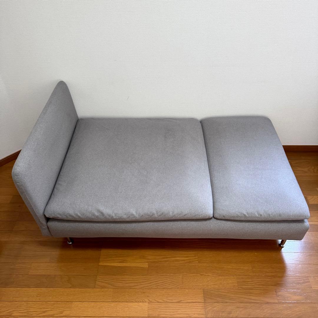 【ちゃんおぐ】IKEA SÖDERHAMN 寝椅子 トネルード グレー