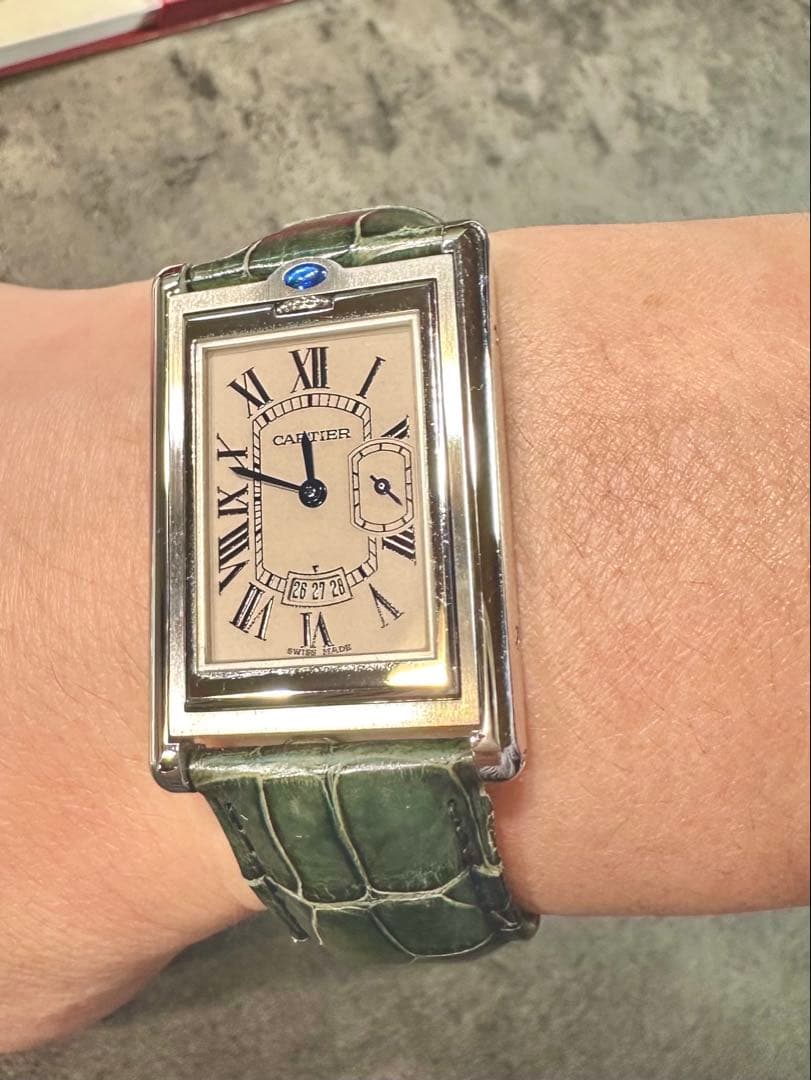 カルティエ　Cartier タンク　バスキュラント