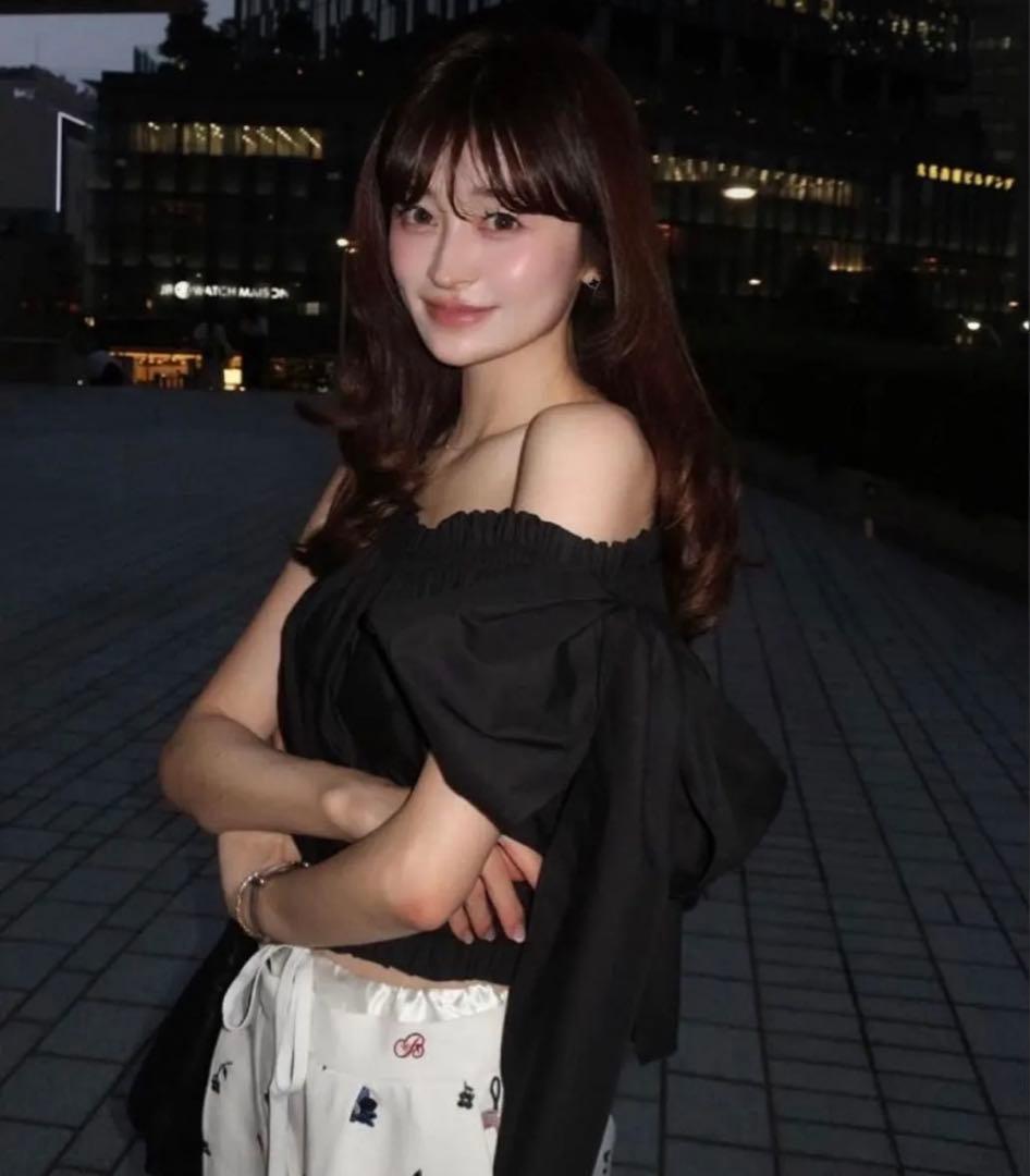 【正規品】Bibiy. NUNA RIBBON TOP