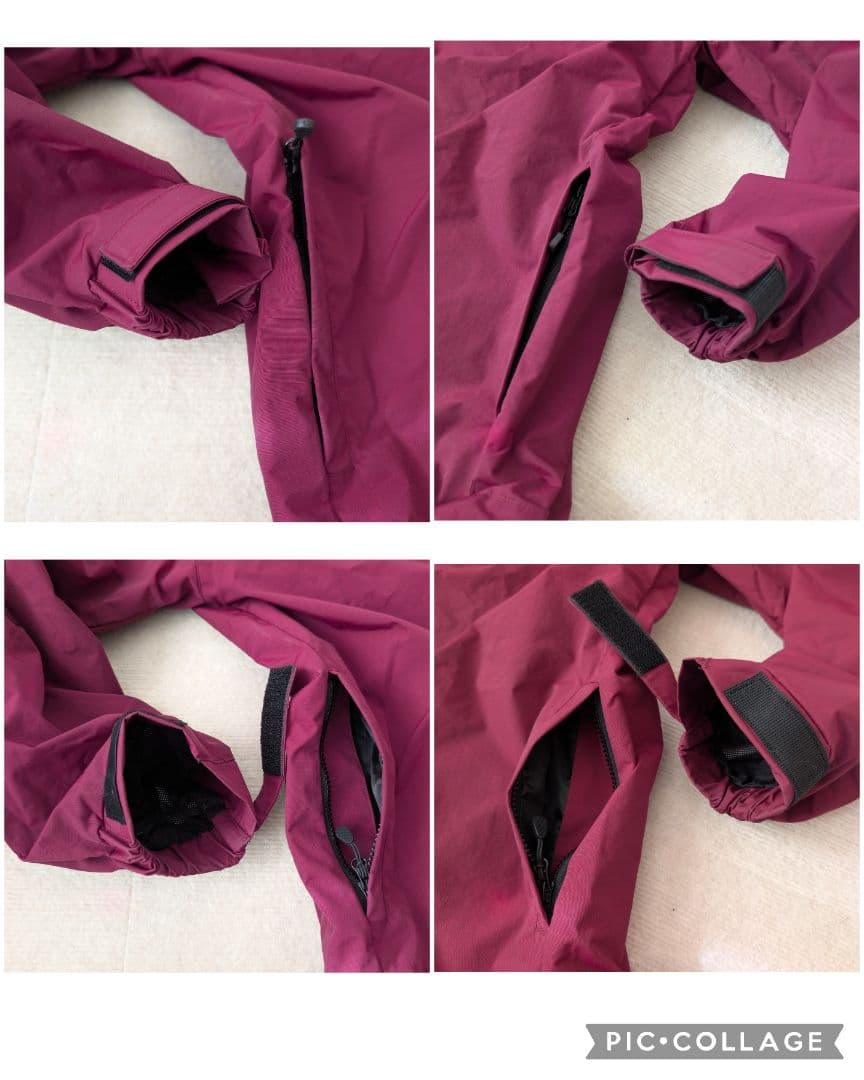 HIMASSMANIA/ハイマスマニア バーガンディ スノーウェア 上下セット