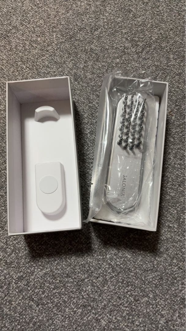 新品未使用 ★ SALONIA EMSリフトブラシ 電気ブラシ 電動頭皮ブラシ