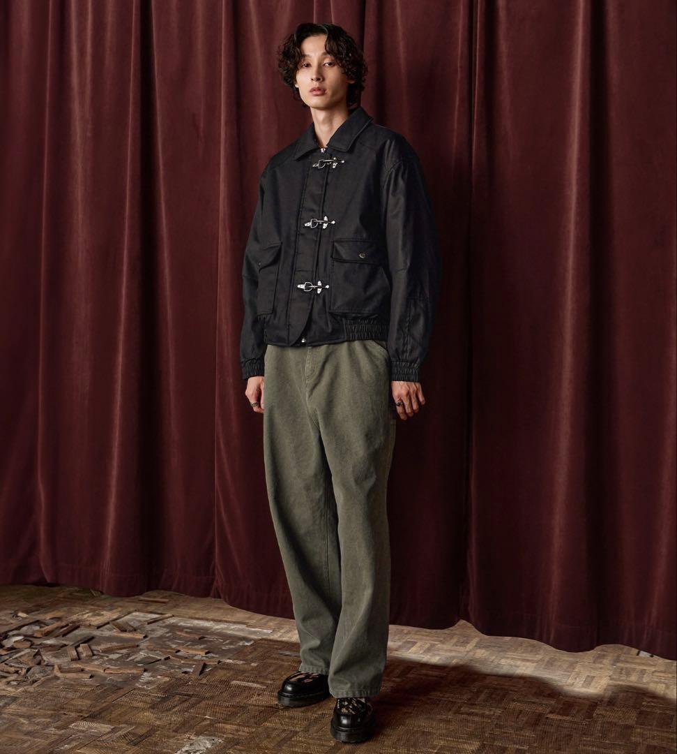 【完売品】Bleme ファイヤーマン 中綿ボリューム オイルドコットン ブルゾン