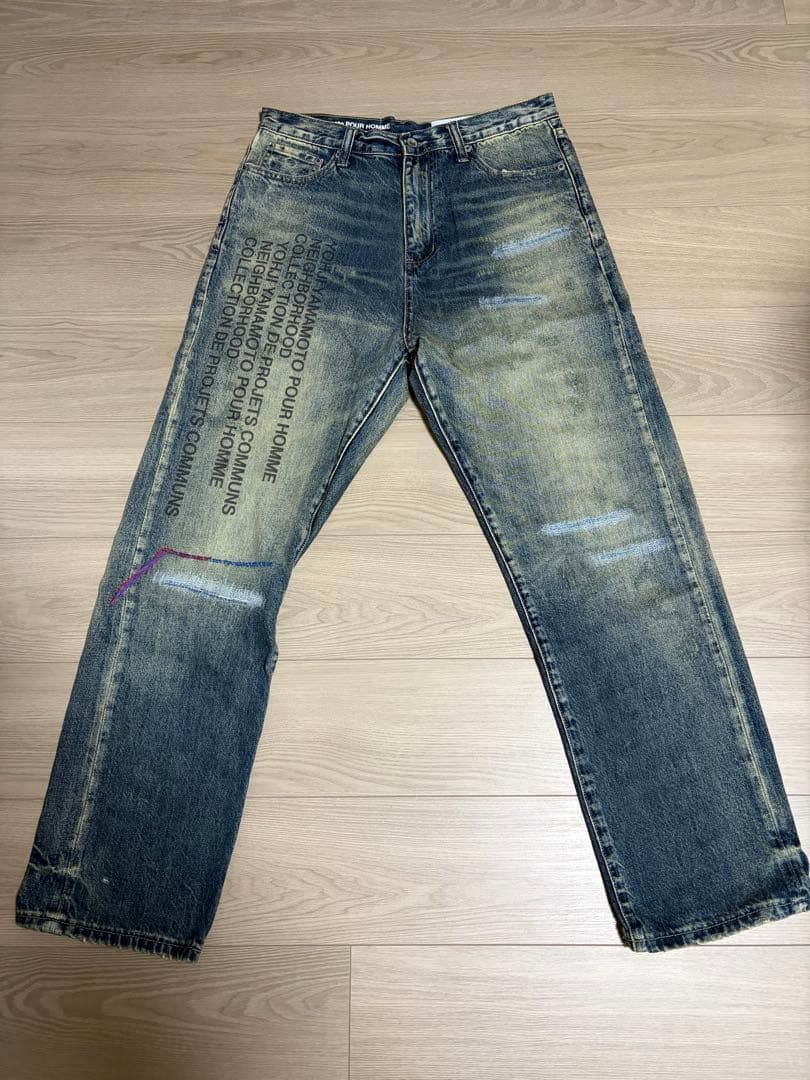 NEIGHBORHOOD × YOJI YAMAMOTO デニムパンツ (M)