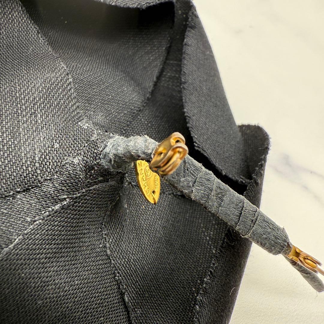 【CHANEL】 シャネル カメリア ブローチ コサージュ ブラック