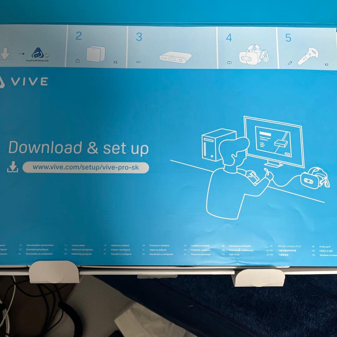 HTC VIVE Pro VRヘッドセット